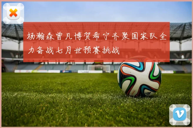 杨瀚森曾凡博贺希宁齐聚国家队全力备战七月世预赛挑战